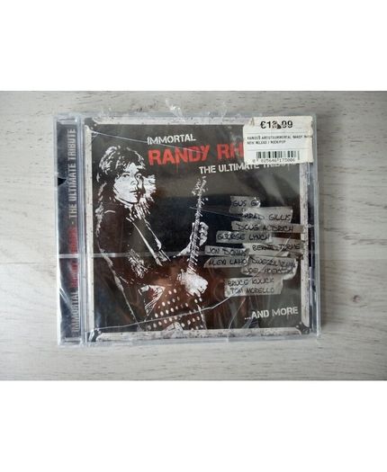 Randy Rhoads Immortal Ultimate Album - New Factory Sealed - Rare Music Cd Retro