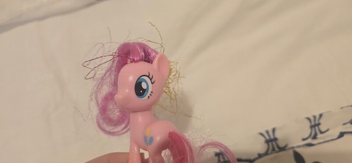 Rarity Glitter Tinsel Brushable 3inch Reboot MLP G4.5 G4 My Little Pony