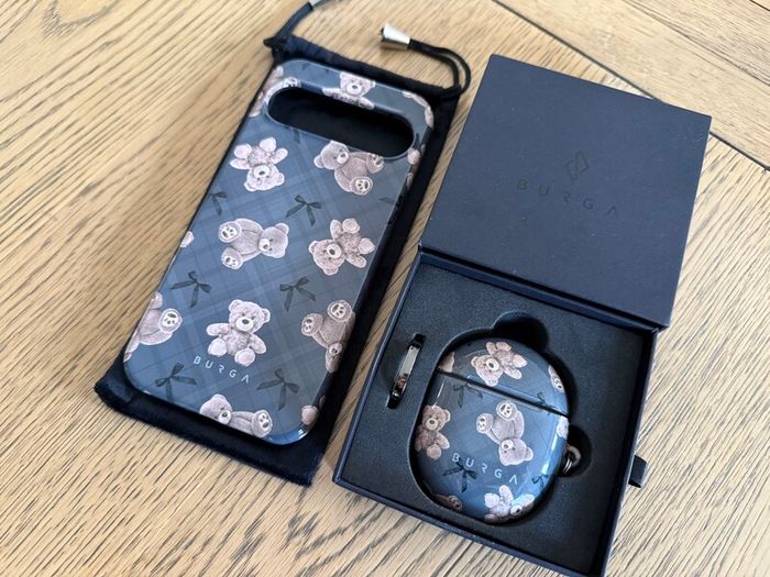 BURGA cases for Google Pixel 9 Pro XL and Google Pixel Buds Pro 2