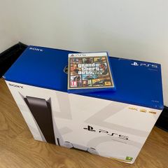 SONY Playstation 5 disk version Console, 825GB, + GTA V