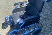 Aktiv X3 Pro Deluxe Lite Aluminium Attendant Propelled Wheelchair with Head Rest