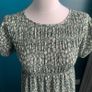 Zara green floral girls dress. Age 11/12 Image 4