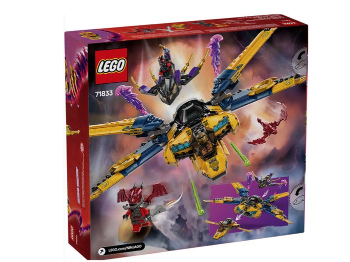 Lego Ninjago 71833 Ras and Arin's Super Storm Jet