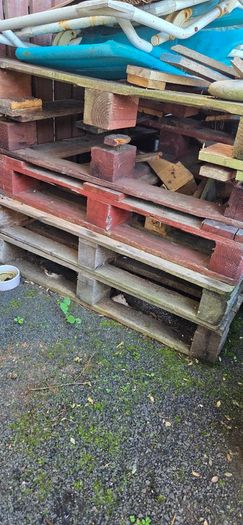 Pallet wood for fire place