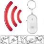Keychain Locator, Voice Control Anti-lost Device Whistle Key Finder Keychain Tracer(White) Image 4