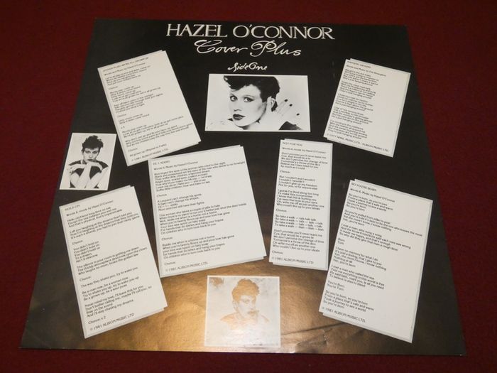 Hazel Oconnor Cover Plus 1981 Uk Pressing Lp Ex