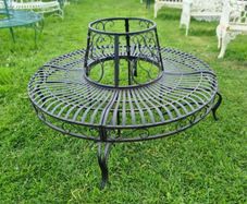 Tree Bench Grey D5672