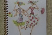Note book, Bring me Sunshine spiral notebook, stationery