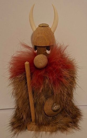 Rare Wooden Viking Warriors (Made in Denmark)
