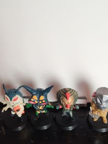 Toho Kaiju Japanese Ultraman figurines