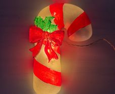 Light Up Christmas Candy Cane