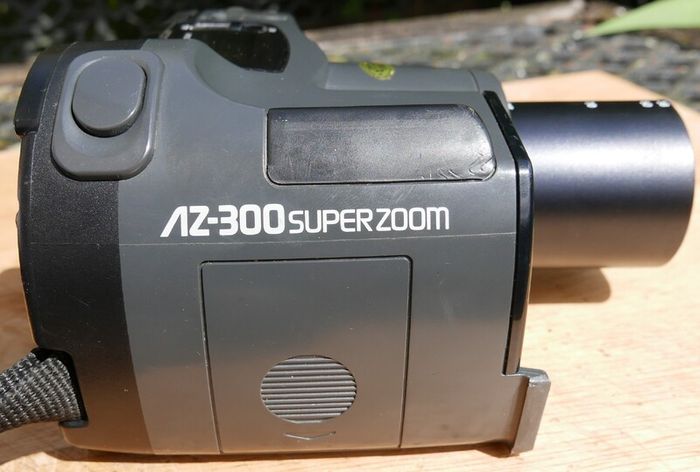Olympus AZ-300 SuperZoom Compact 35mm Film Camera Black Working, Vintage, Japan