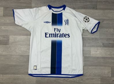 Genuine Vintage 2003 Umbro Chelsea London Away Jersey Shirt Mens Large CL Patch