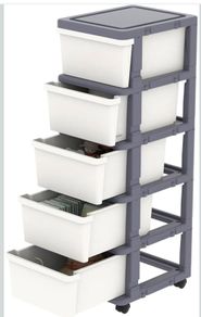 Plastic Frame Storage Drawers Unit