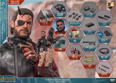 Lim Toys 1/6 Snake, Metal Gear Solid V Hot Toys scale