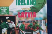 Irl. vs. Latvia, Vintage Souvenir Program