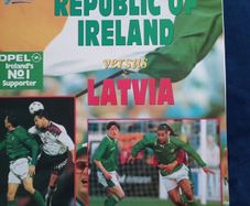 Irl. vs. Latvia, Official Souvenir Program