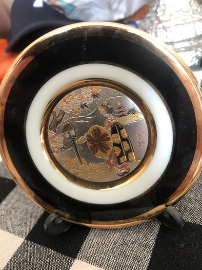 Rare find The Art of Chokin 24k gold edged