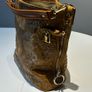 Leather bucket/shoulder bag Image 3