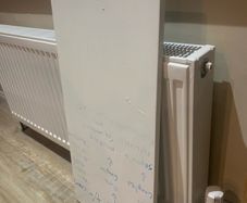 IKEA metal/magnetic memo board