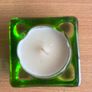 A Collection of Green Glass Items.(6) Image 5