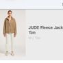 4th Arq Jude Fleece Jacket in Tan Image 10