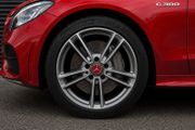 4 x Mercedes Centre Caps (RED) FREE POST