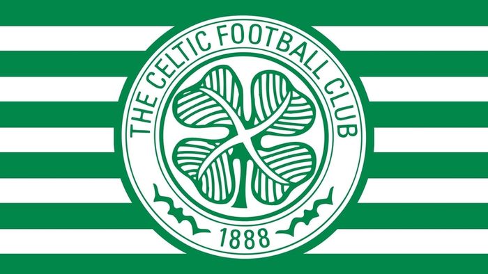 Celtic football flag 5ft x 3ft .