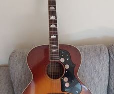 vintage Ibanez Concord 698 lawsuit acoustic guitar