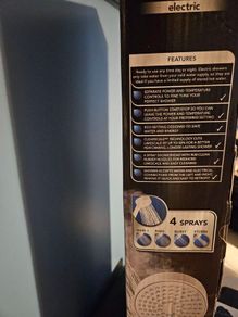 Brand new Mira Jump 9.5kw Electric Shower. In box still.
