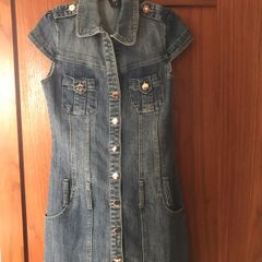 Ladies denim dress size 8