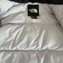 Girls northface lilac black puffa jacket m teen size Image 2