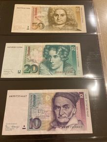 Germany banknotes lot rare