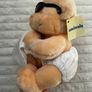 Playmakers Animals rare Baby in glasses approx. 20 cm. no eyes Dirty Plush Please look at the pictures Image 7