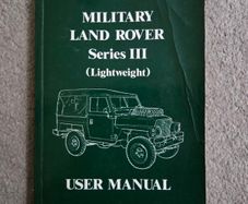 military land rover manual