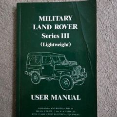 military land rover manual