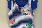 Marks &amp; Spencer girls two piece swimsuit with sequins Age 4-5 BNWT