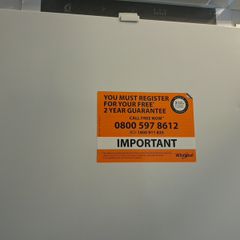 whirlpool integrated fridge freezer