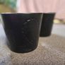 3 ikea plant pots in black colour Image 4