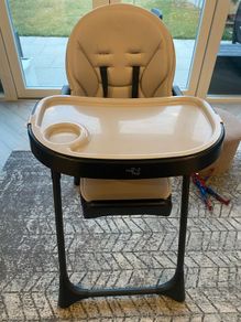 Baby Elegance Nup Nup High Chair Adjustable Feeding Chair Black