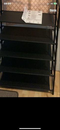 shoe rack