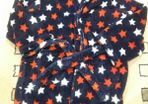 Navy boys bathrobe size 7-8y
