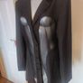 Bnwt Zuri Mesh Front Panel Detail Blazer Dress In Black Size UK14 EU42 Postage Included Image 6