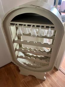 Wine and glass unit