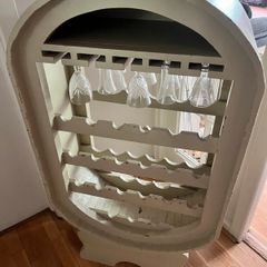 Wine and glass unit