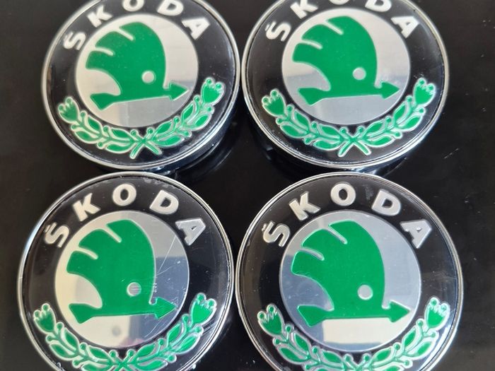 Skoda caps 60mm (For Aftermarket) FREE POST
