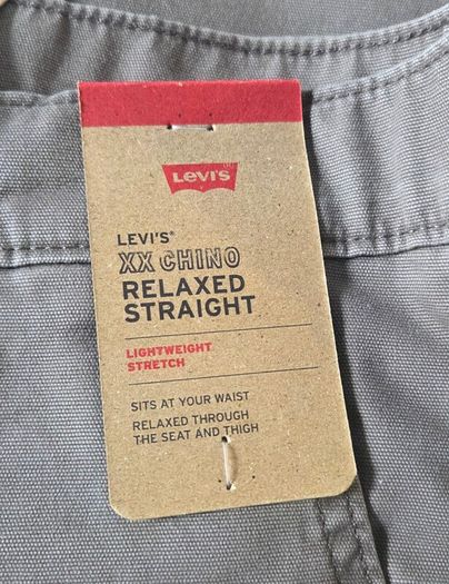NEW Levis XX Chinos Relaxed Straight