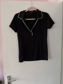 Massimo dutti knit polo shirt