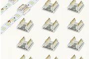 10pcs, 2P LED Strip Connectors, Universal COB/SMD Solderless Heads, Low Voltage LED Strip Connectors