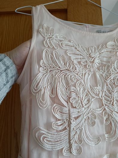 Boutique Rowen avenue occasion lace dress 10/12 S M wedding confirmation communion